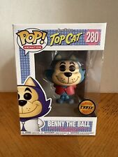 Funko Pop Animation 280 Hanna Barbera Top Cat BENNY THE BALL Chase picture