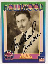 Michael Ansara Actor #83 Signed Hollywood Starline Non-Sport Trading Card 1991 picture