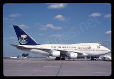 Saudi Arabian Boeing 747SP HZ-AIF Aug 01 Kodachrome Slide/Dia A21 picture