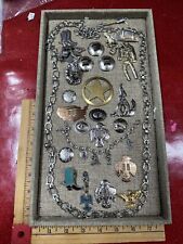 American Indian Mixed Junk Drawer Jewelry Lot Vtg- Mod Charms, & More J-35 picture
