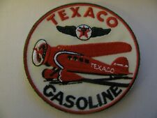 VTG  TEXACO  AVIATION  PLANE   OIL GAS GASOLINE PATCH EMBROIDERED NOS NEW STOCK picture