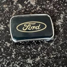 Classic Ford Motor Company Logo Emblem Vtg. Belt Buckle by RJ Roberts picture