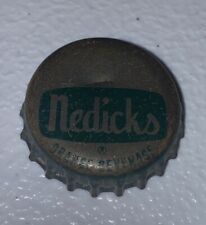 Vintage Used Nedick's Orange Beverage Cork Soda Bottle Cap picture
