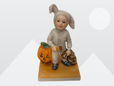 The Family Album by River Shore Ltd Roger J. Brown's Trick or Treat Figurine Vtg picture