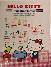 VTG 1983 Sanrio Hello Kitty Book Cover 2 Pieces New in package made in Japan picture