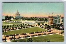 Washington DC-Hotel Continental, Aerial Exterior, Vintage Postcard picture