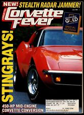 JULY 1994 CORVETTE FEVER MAGAZINE, BLOOMINGTON GOLD, MONACO ORANGE '69 picture