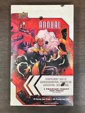 2022-23 Upper Deck Ud Marvel Annual Hobby Box (16 packs) Look for Auto,Sketch,#d picture