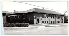 c1940's Library Building Staples Minnesota MN RPPC Photo Vintage Postcard picture