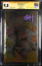 HARLEY QUINN #32 CGC SS 9.8 GREG HORN EXCLUSIVE NYCC GOLD FOIL VARIANT BATMAN DC picture