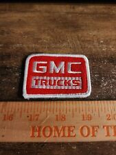 Vintage GMC Trucks Small Rectangular Sew On Patch  picture