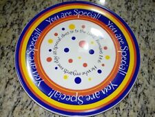 New Dayspring You Are So Special Plate w Bible Verse Romans14:6 Christian  picture