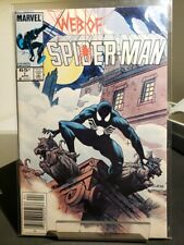 Web of Spider-Man #1- Newstand Variant (Marvel Comics April 1985) picture