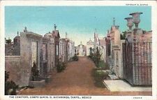 Postcard Cemetery Compo Santo H Matamoros Tamps Mexico picture
