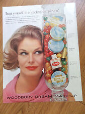 1959 Woodbury Dream Make-Up Ad  Treat Yourself to a Luscious Complexion picture