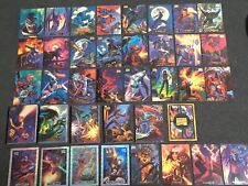 1994 Marvel Masterpieces Gold Foil 98% Complete 138/140 Cards 4 Power  & 4 Holo picture