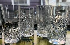 Mid Mod Galway Crystal Highball Barware Curated Rogaska Nachtmann Set Of 4 picture