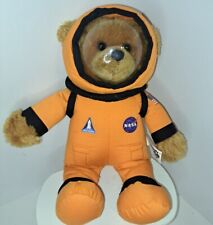 Kennedy Space Center NASA Astronaut Orange Suit w/ Helmet Teddy Crew Bear Plush picture