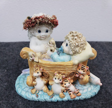 Vintage Dreamsicles Watching over Me 2000 Figurine Angel Child in crib retired picture