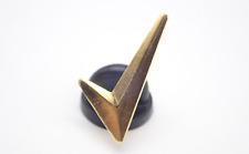 Check Mark Gold Tone Vintage Lapel Pin picture