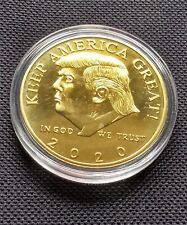 2020 Gold Tone Coin, Keep America Great picture