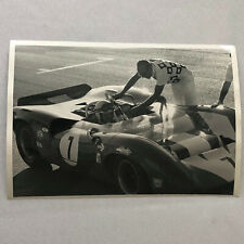 Vintage John Surtees Lola CanAm Racing Car Photo Photograph Bernard CAHIER  picture