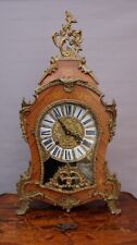 Large Impressive 8 Day Movement French Empire Kingwood Ormolu Chiming Clock picture