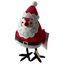 NEW Target Wondershop 2021 Featherly Friends JOLLY Christmas Bird SANTA CLAUS picture