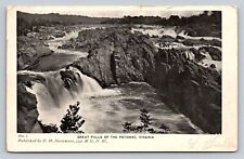 c1905 Great Falls Of The Potomac Virginia P669 D H Naramore picture