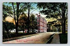 New England Deaconess Hospital Roxbury Massachusetts MA Antique Postcard UNP DB picture