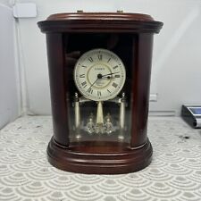VTG LINDEN WESTMINSTER CHIME MANTEL CLOCK Tested & Working Minor Flaws** picture