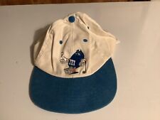 Blue M&M Candy Golfing Baseball Hat Adjustable picture