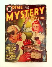 Dime Mystery Magazine Pulp Sep 1942 Vol. 27 #4 GD+ 2.5 picture