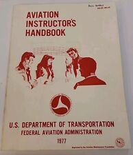 Aviation Instructor’s Handbook AC 60-14 by US DOT FAA (1977 Paperback) picture