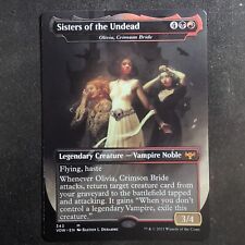 Sisters of the Undead (Olivia, Crimson Blade) - Innistrad: Crimson Vow (MTG) picture