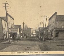 MADERA PA Photo PC - Main Street Looking East - 1916 picture