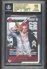 2022-2024 One Piece Serialized Shanks Promo English CLEAN NUMBER 040 BGS 10 picture