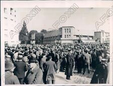 1936 Paris France Parc Des Princes Demonstration by Pari Communists Press Photo picture