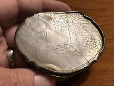 Early 18th Century Silver & MOP Snuff Box  picture