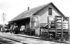 Railroad Train Station Depot Craryville New York NY Reprint Postcard picture