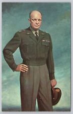 Postcard Portrait of General Dwight D. Eisenhower New York City Ny picture