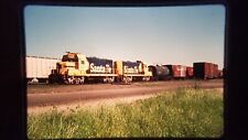 KU 09 ORIGINAL TRAIN SLIDE ENGINE SAGINAW, TX 5/6/90 picture