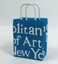 MOMA NY Metropolitan Museum Of Art Blue White Gift Bag Figurine Desk Shelf Deco picture