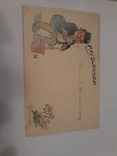 1904 Postcard Tuck Humorous Flowers picture