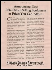 1929 Hubbard Spencer Bartlett Chicago Affordable Store Equipment Prices Print Ad picture