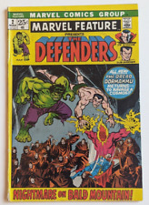 Marvel Feature #2  VG/FN The Defenders 1972 - KEY 2nd Appearance Defenders picture