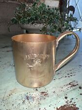 Vintage Smirnoff Moscow Mule Mugs Copper Cocktail Barware Cup picture