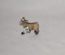 Schleich kid goat small size tan light brown and white picture