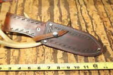 AWESOME Custom THICK Leather Hand Made Knife Sheath picture