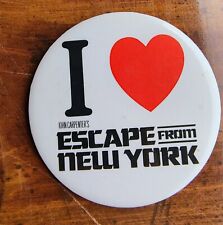 Rare 1981 I LOVE ESCAPE FROM NEW YORK Film Movie 3